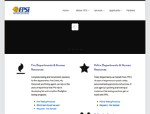 Tablet Screenshot of fpsi.com